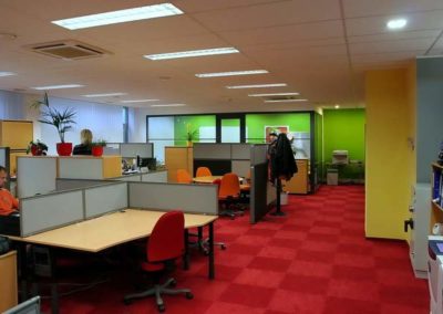 Vodafone Brno – interiéry kanceláří
