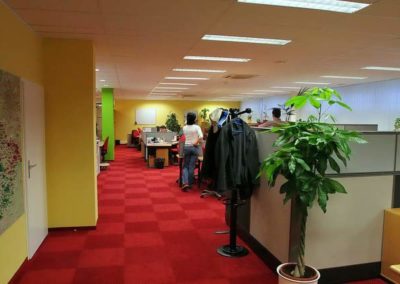 Vodafone Brno – interiéry kanceláří